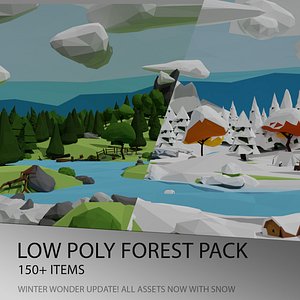 Low Poly Forest Collection