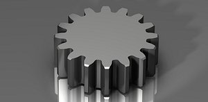 SPUR GEAR 48P 16T 20PA 0.333PD