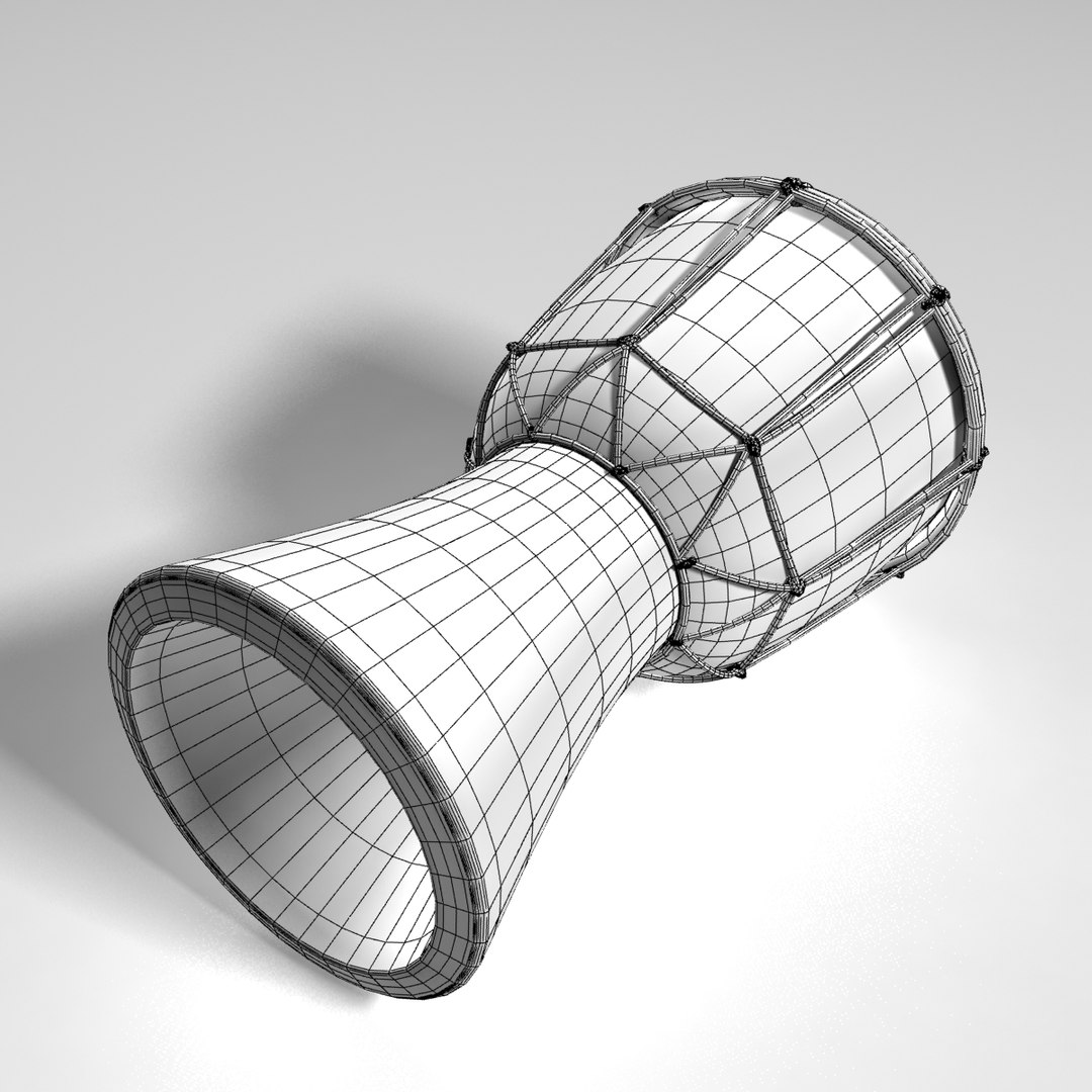 3d Tom-tom Tom Model