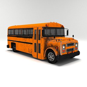 School bus 3D