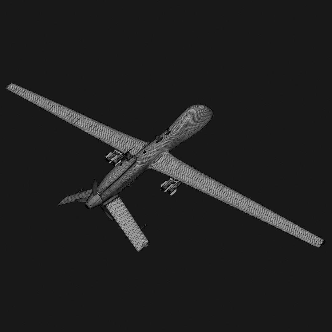 3ds max unmanned general atomics https://p.turbosquid.com/ts-thumb/ah/XB4Yi6/7KSFzqN8/wire2/jpg/1367012669/1920x1080/fit_q87/27934c94c0acba3b16a75f09bb7c2a1411d7662b/wire2.jpg