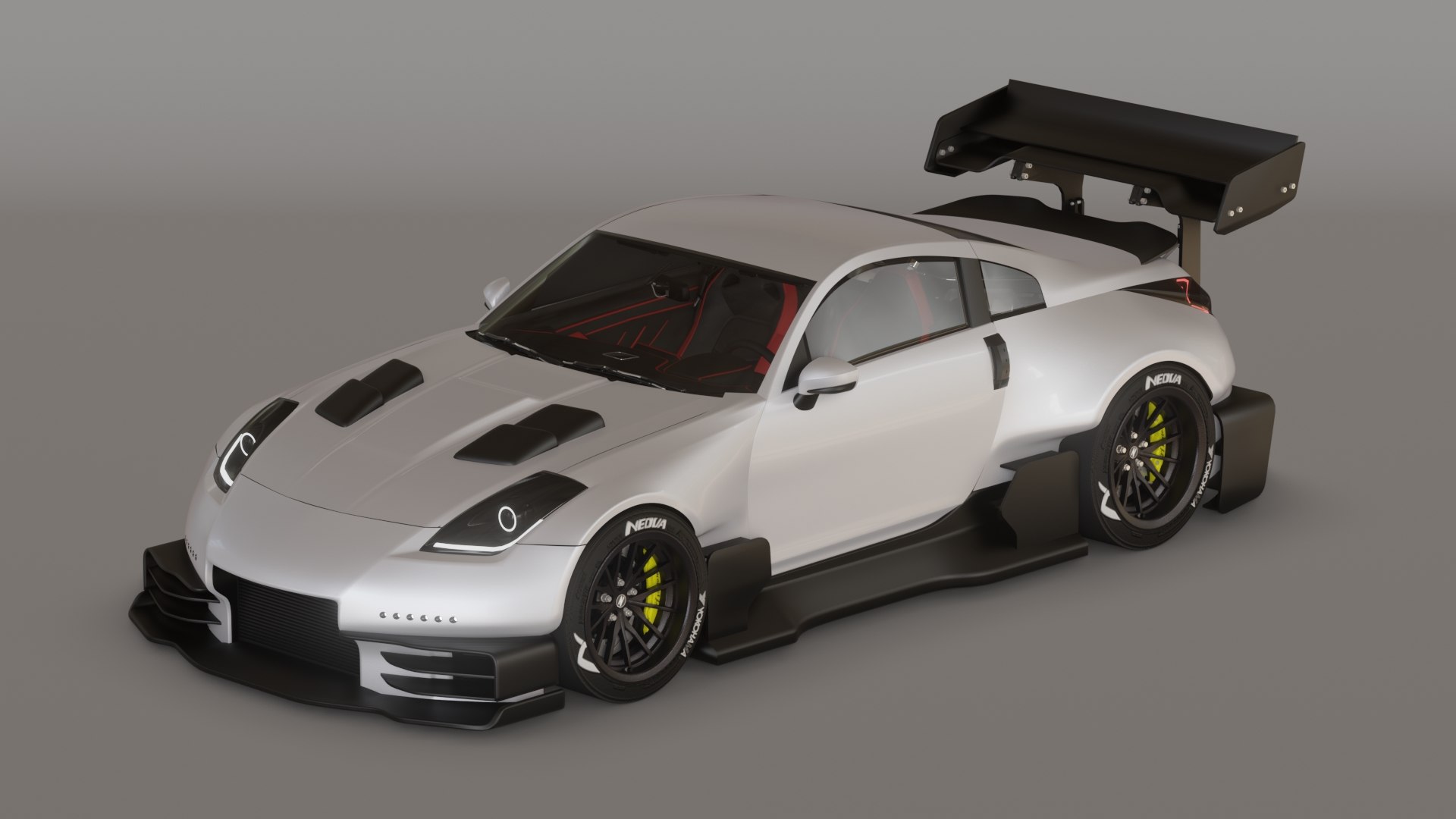 Nissan 350 Z Hill Climb Version model - TurboSquid 1991961