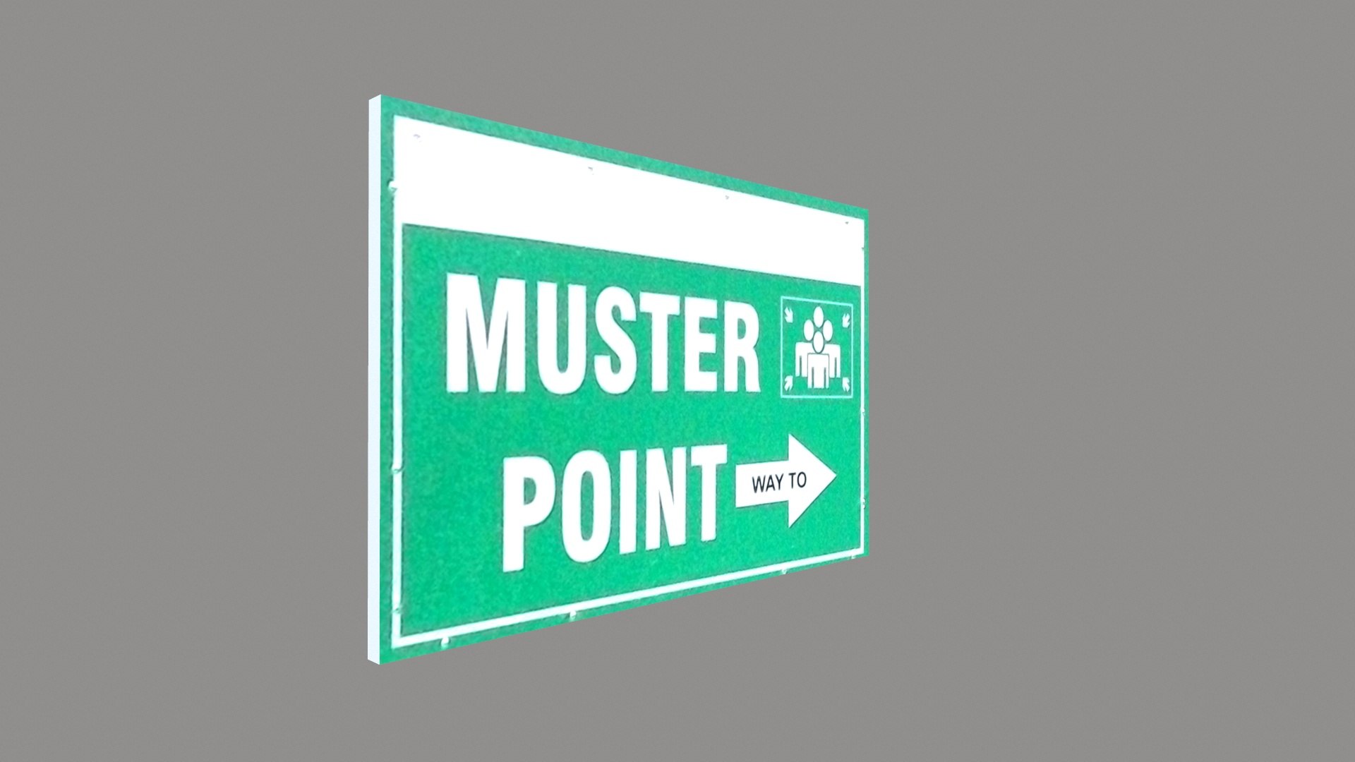 MUSTER Point Sticker 3D Model - TurboSquid 2328694