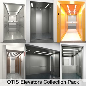 3d otis elevators pack