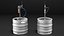 钢制啤酒桶 30L 带 Leland CO2 Picnic Tap