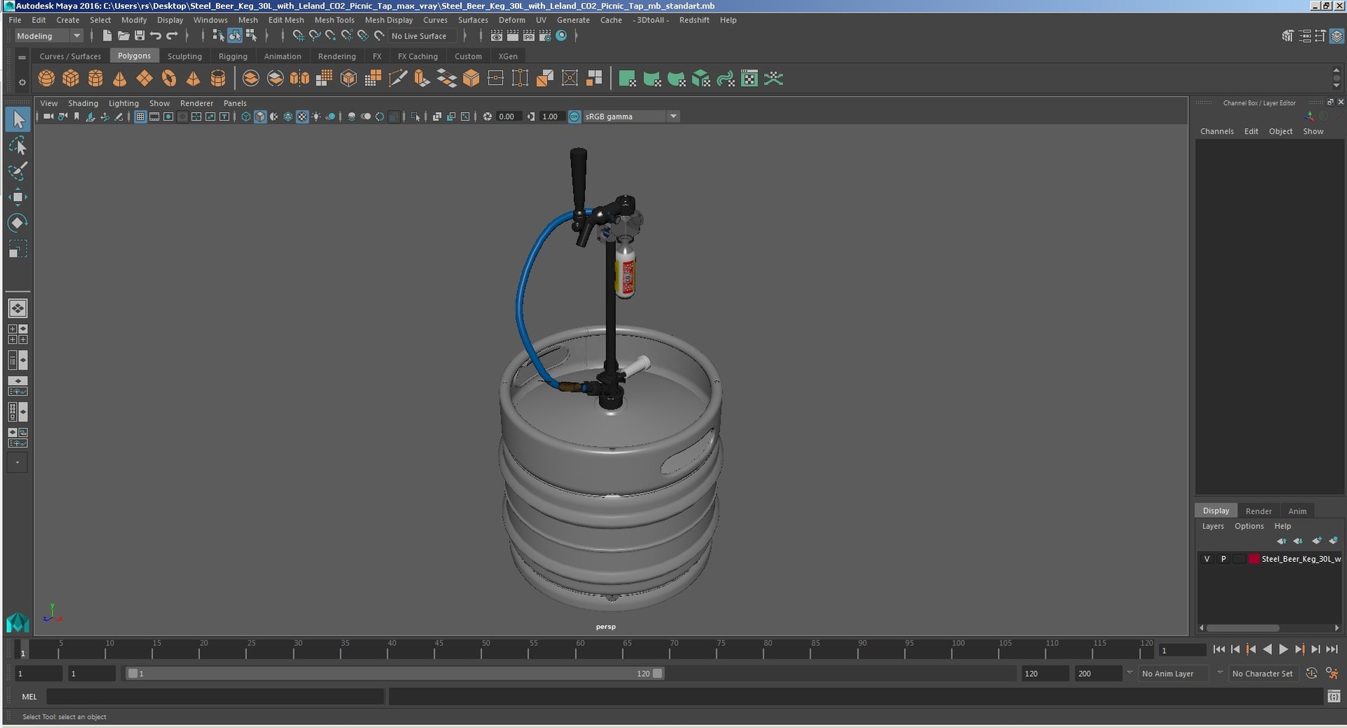 3D steel beer keg 30l model https://p.turbosquid.com/ts-thumb/ah/etuOX5/5mZfmx9n/steelbeerkeg30lwithlelandco2picnictap3dsmodel030/jpg/1600391668/1920x1080/fit_q87/1748adab11d79b894fc0a2268f1d442914873d7f/steelbeerkeg30lwithlelandco2picnictap3dsmodel030.jpg