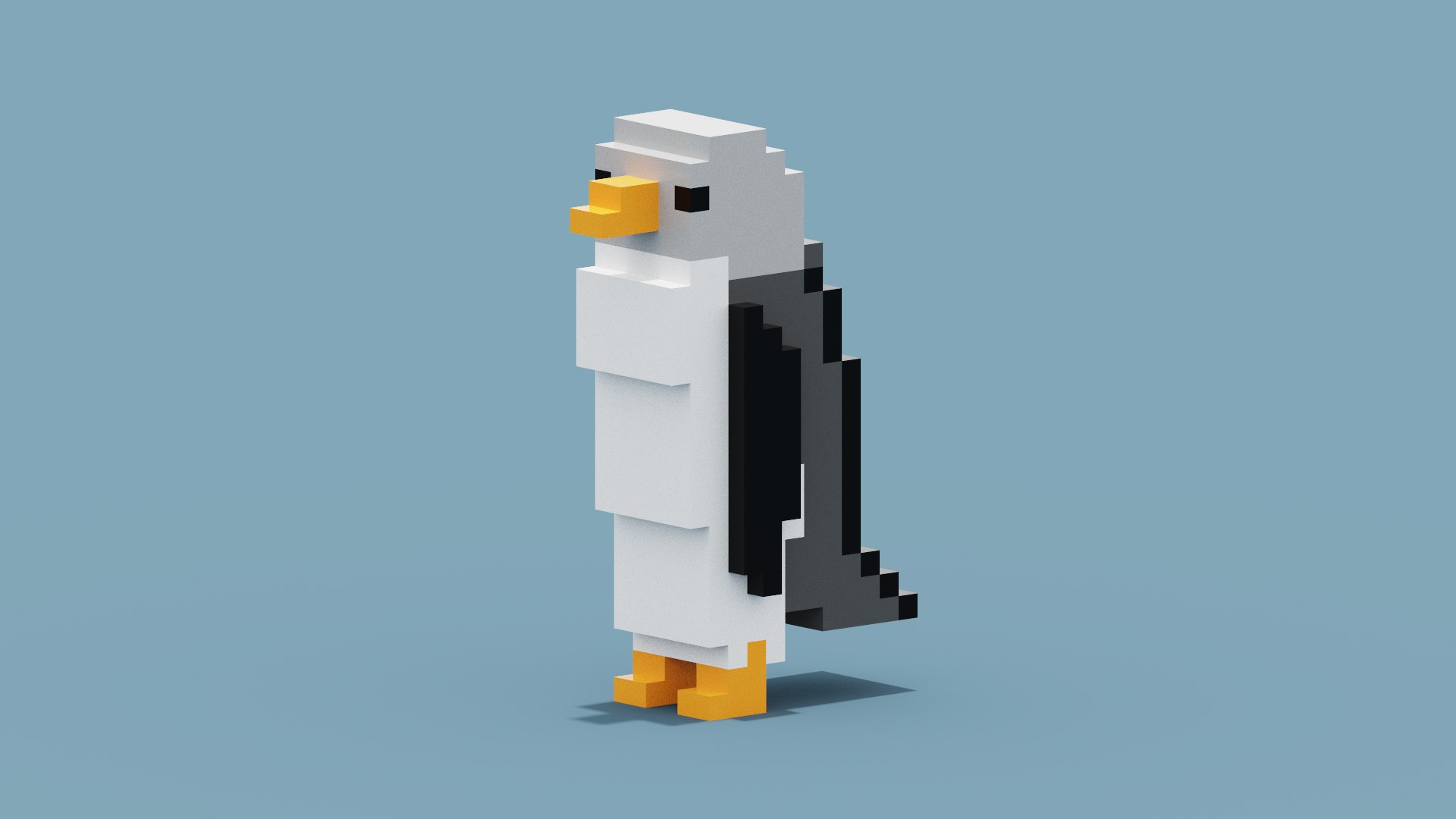 3D Voxel Penguin https://p.turbosquid.com/ts-thumb/ah/fLMzx9/5h/spin202304122043330003/png/1681323983/1920x1080/fit_q87/3bede7be81a983099dbc2fc82b2ad2c0deb34b1f/spin202304122043330003.jpg