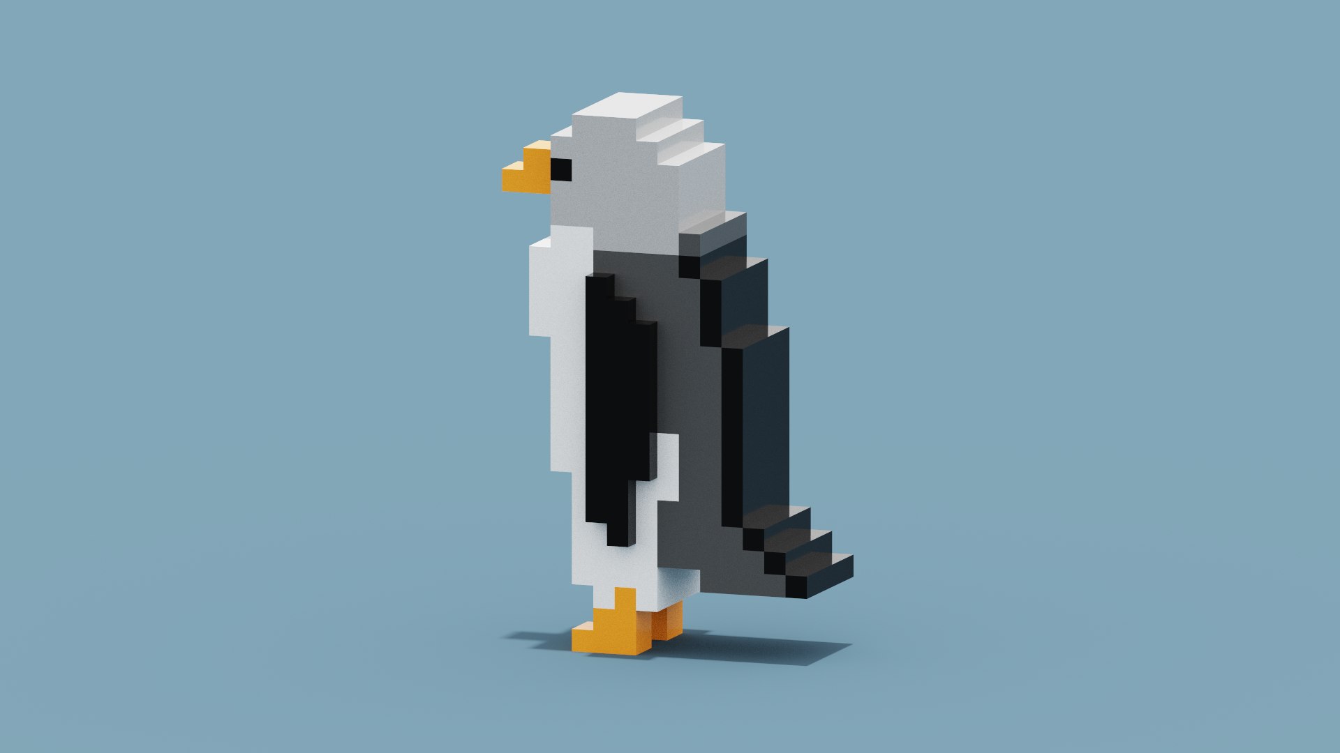3D Voxel Penguin https://p.turbosquid.com/ts-thumb/ah/fLMzx9/W4/spin202304122043330005/png/1681324007/1920x1080/fit_q87/291920549b99e2fce151a73fbfb43b01f061cef8/spin202304122043330005.jpg