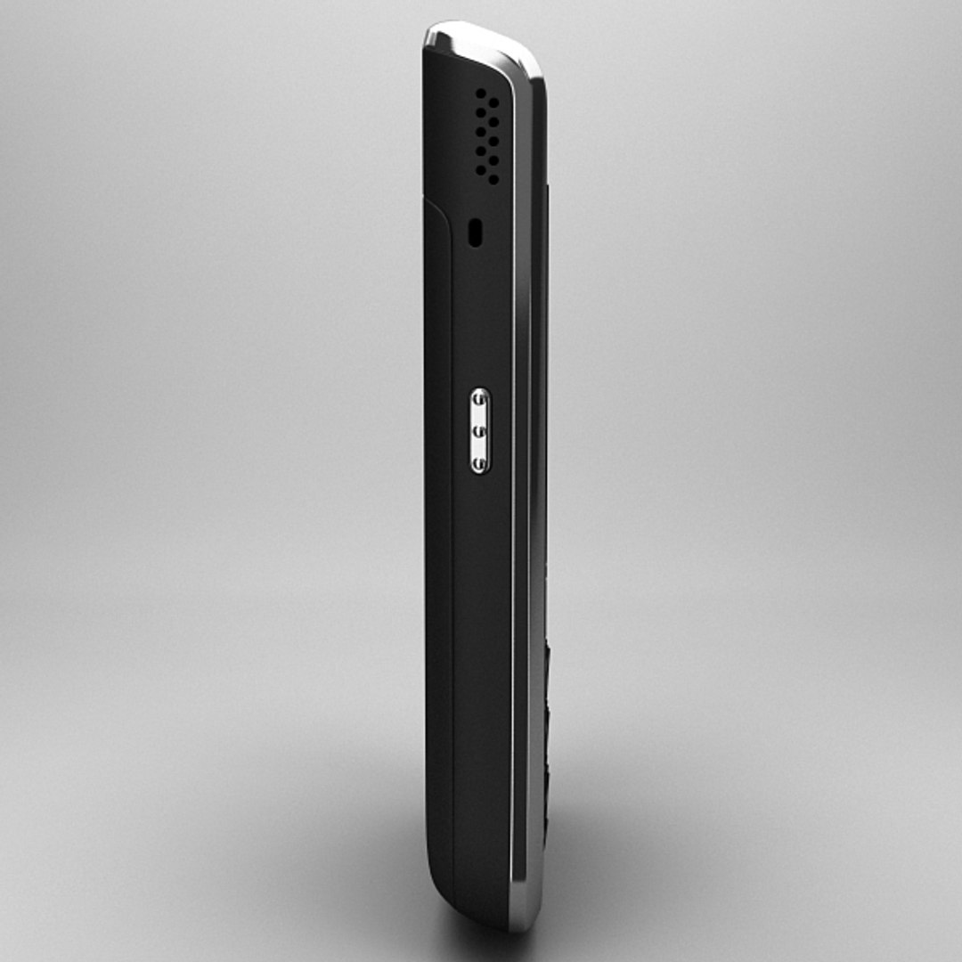 Blackberry Bold 9650 3d Model