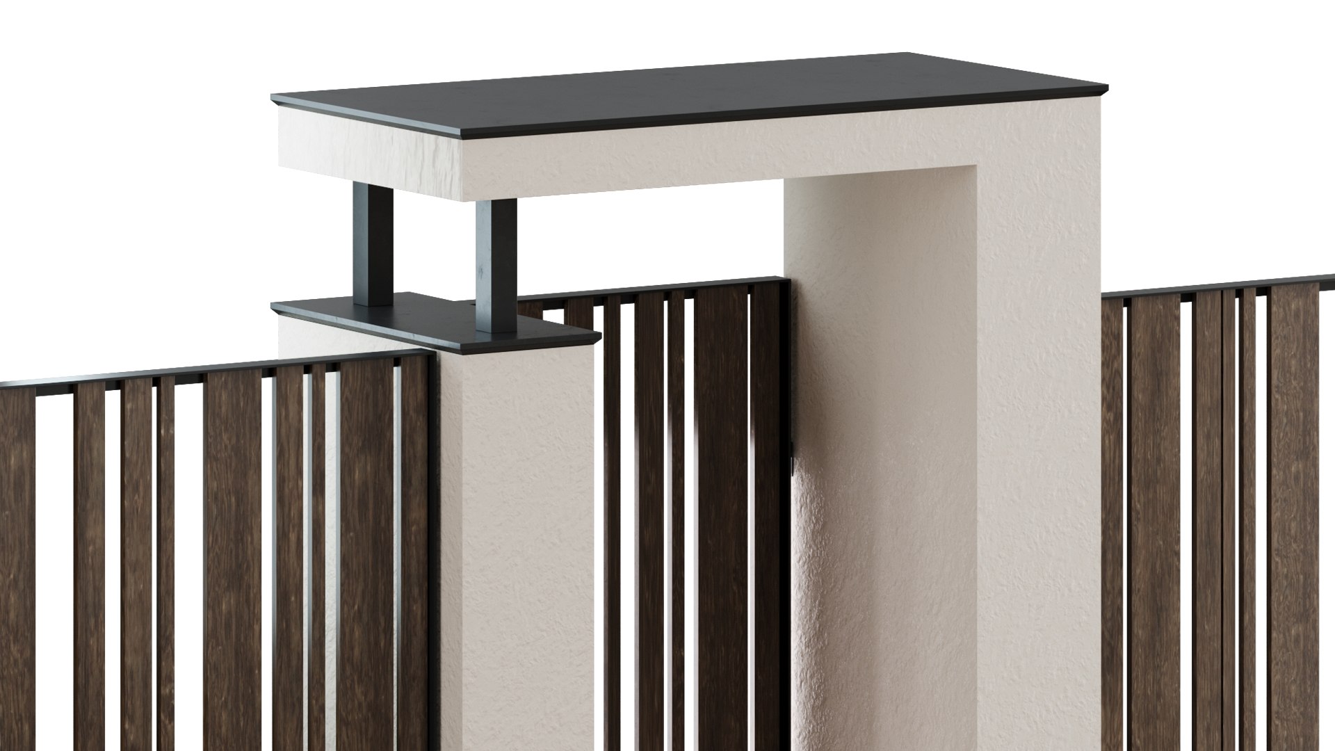 3D model Fence with a canopy over the entrance and mailbox https://p.turbosquid.com/ts-thumb/ah/jwUitT/6X/z04/jpg/1702130269/1920x1080/fit_q87/a485e6a10d4729a00fb362cbdc02c3a24ee47ea4/z04.jpg