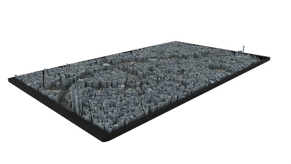 3D model City of Paris