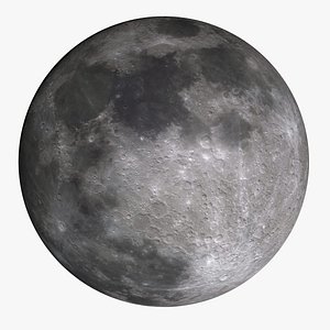 21k Moon 3D model