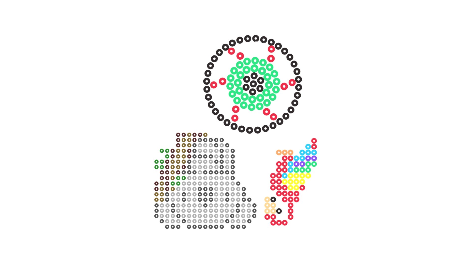 Hama Beads Crafts model - TurboSquid 1720294