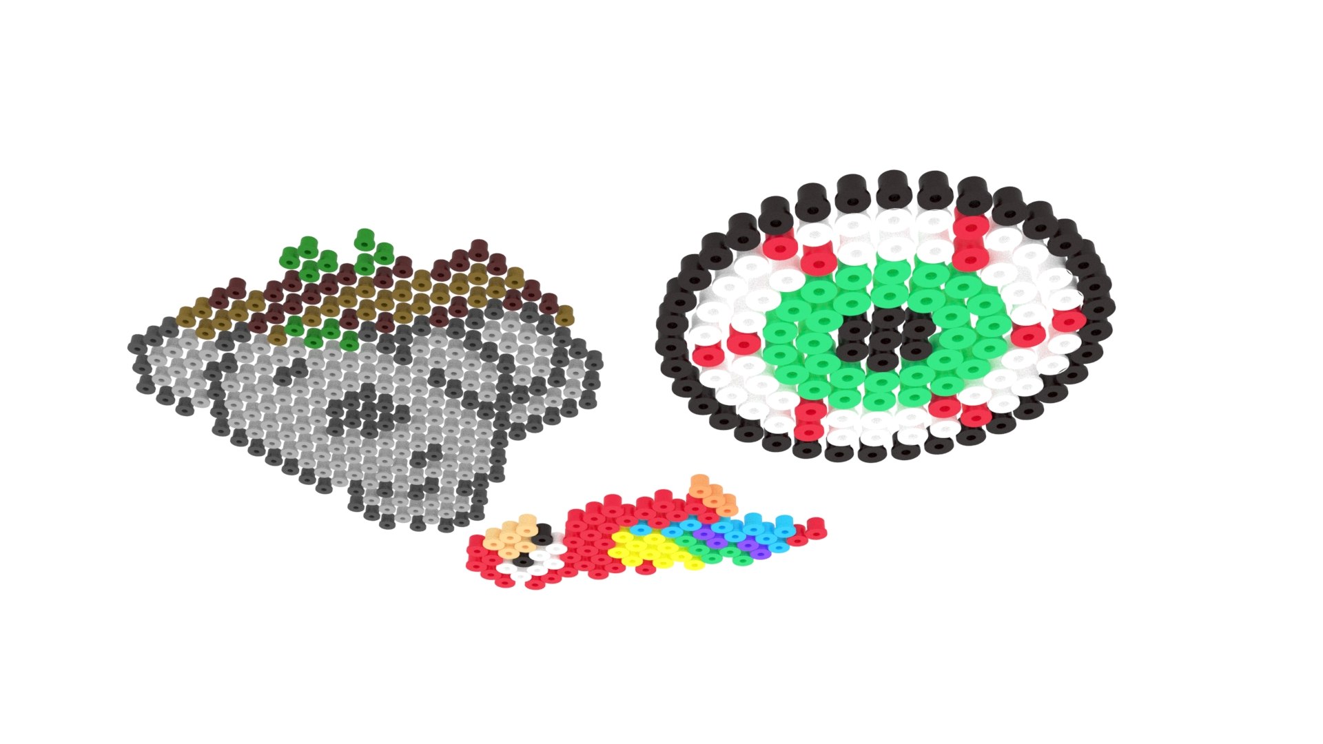 Hama Beads Crafts model - TurboSquid 1720294