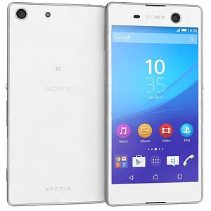 3d model sony xperia m5 white
