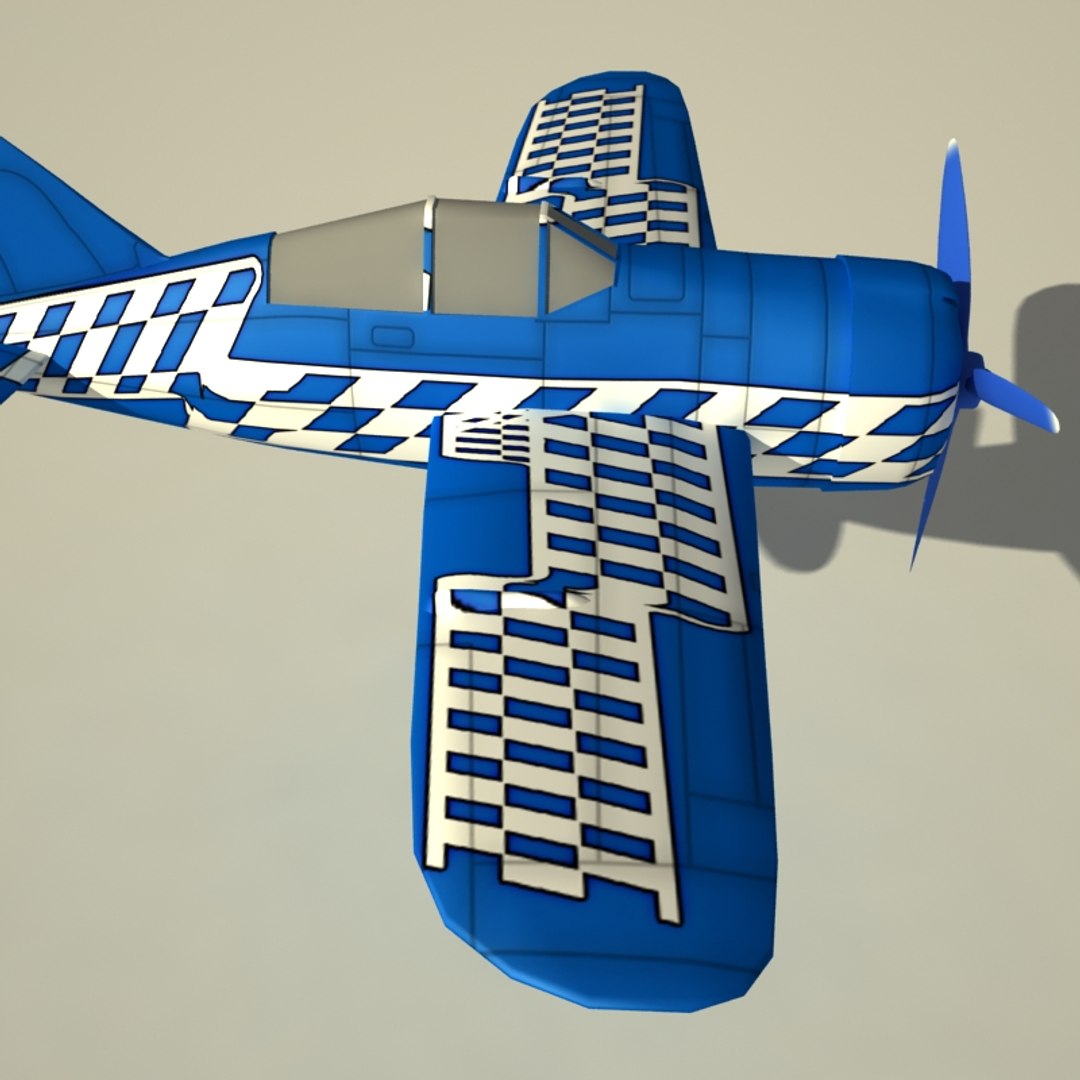 Buffalo Plane 3d 3ds