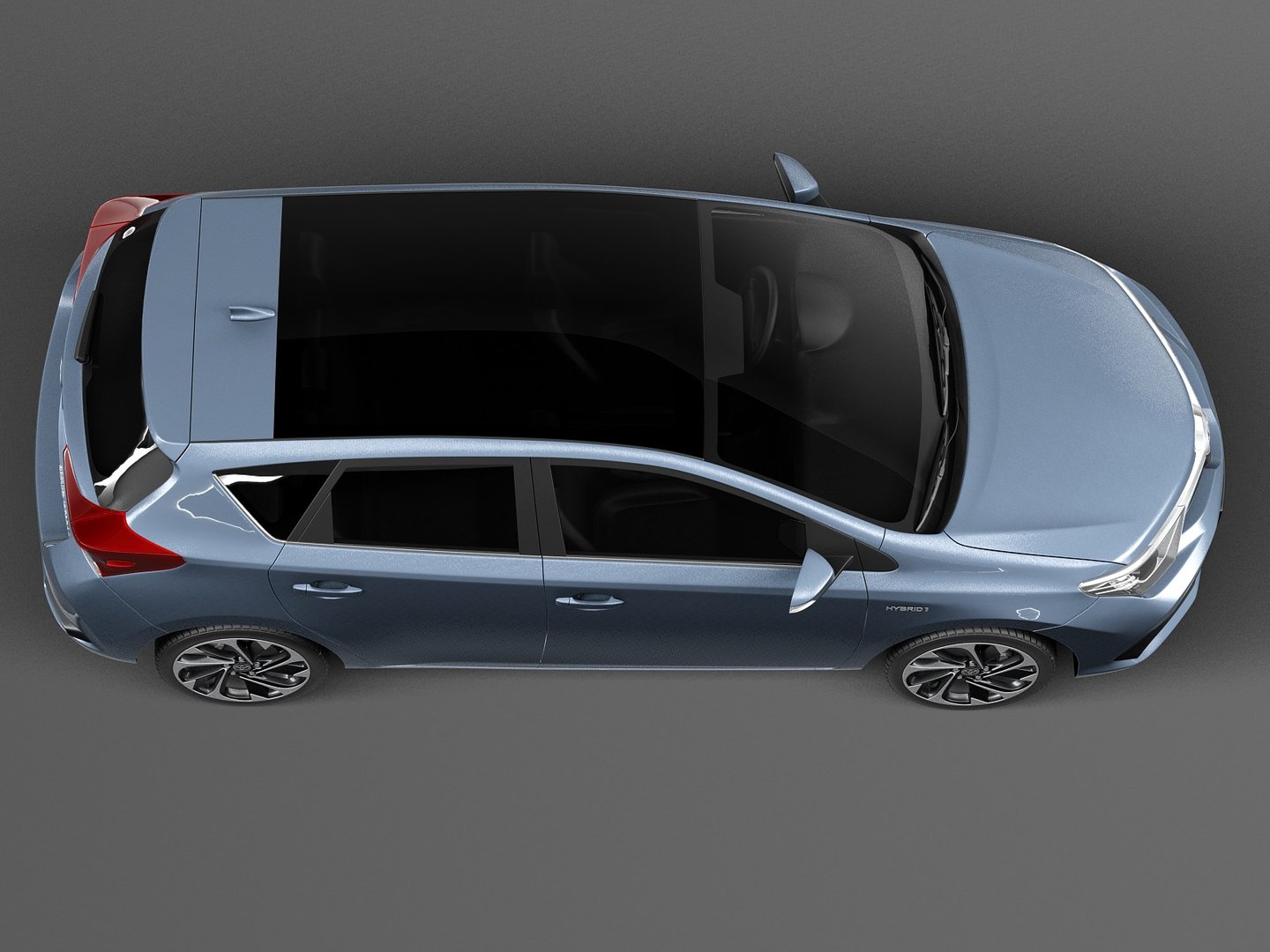 Toyota Auris hatchback 5 portes avec Intérieur 2016 Modèle 3D - Télécharger  Véhicules on