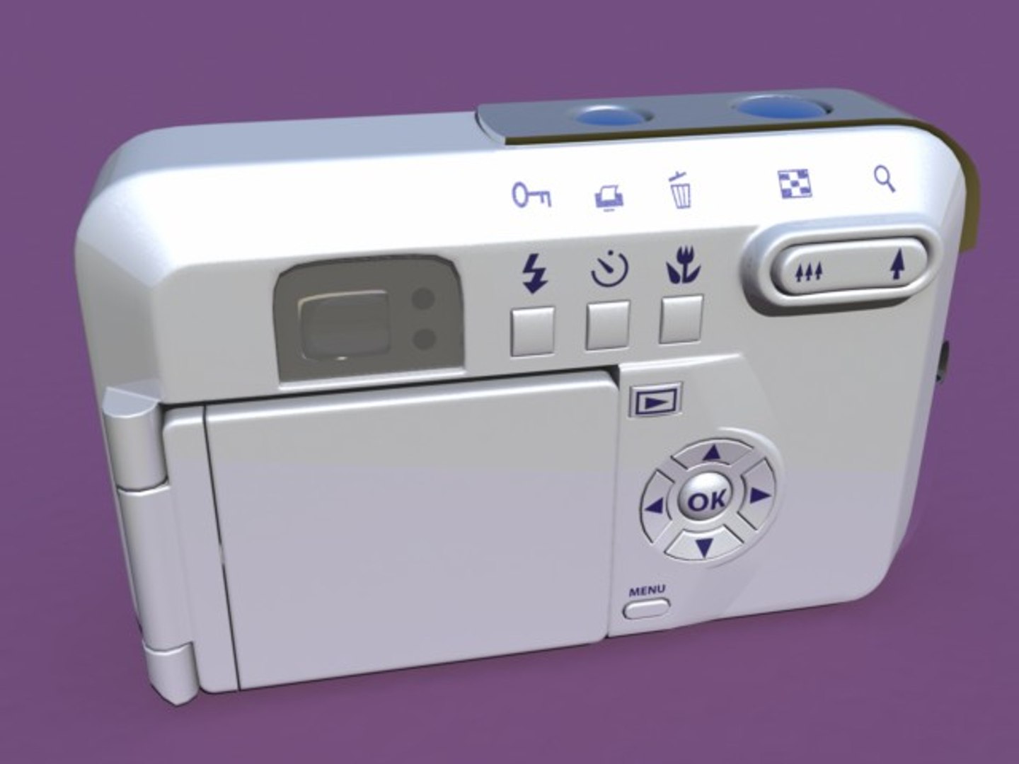 Point Digital Camera 3d Model