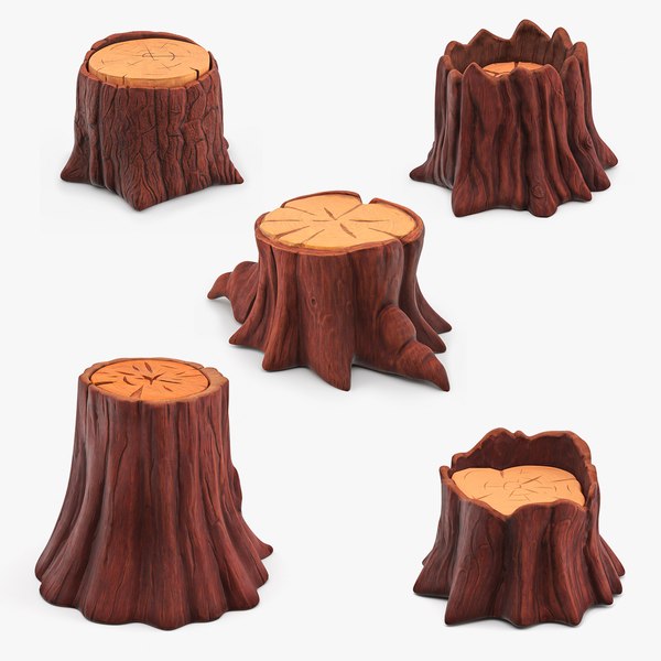 Tree Stump 3d Models For Download Turbosquid 3581