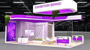 exhibition stall 471 3D model