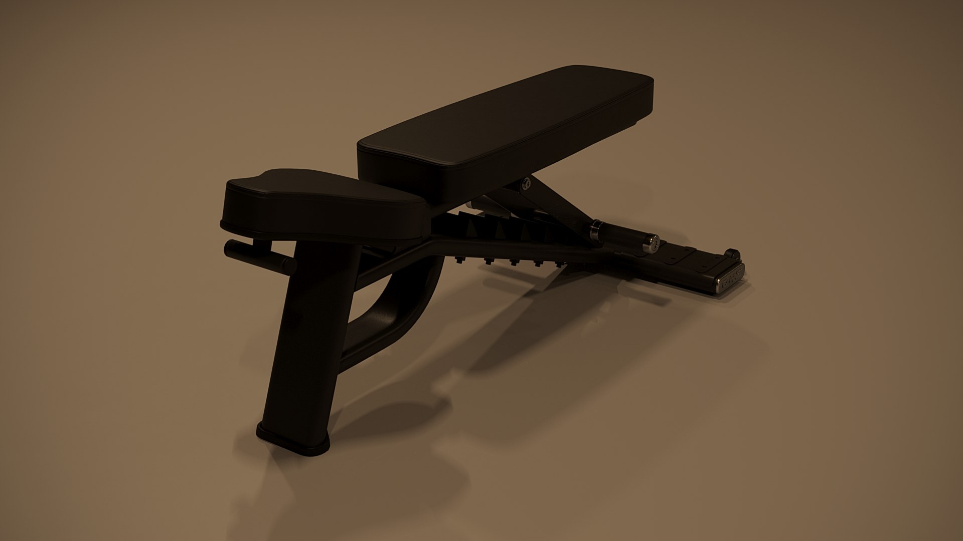 3D Gym Bench Model - TurboSquid 2170250