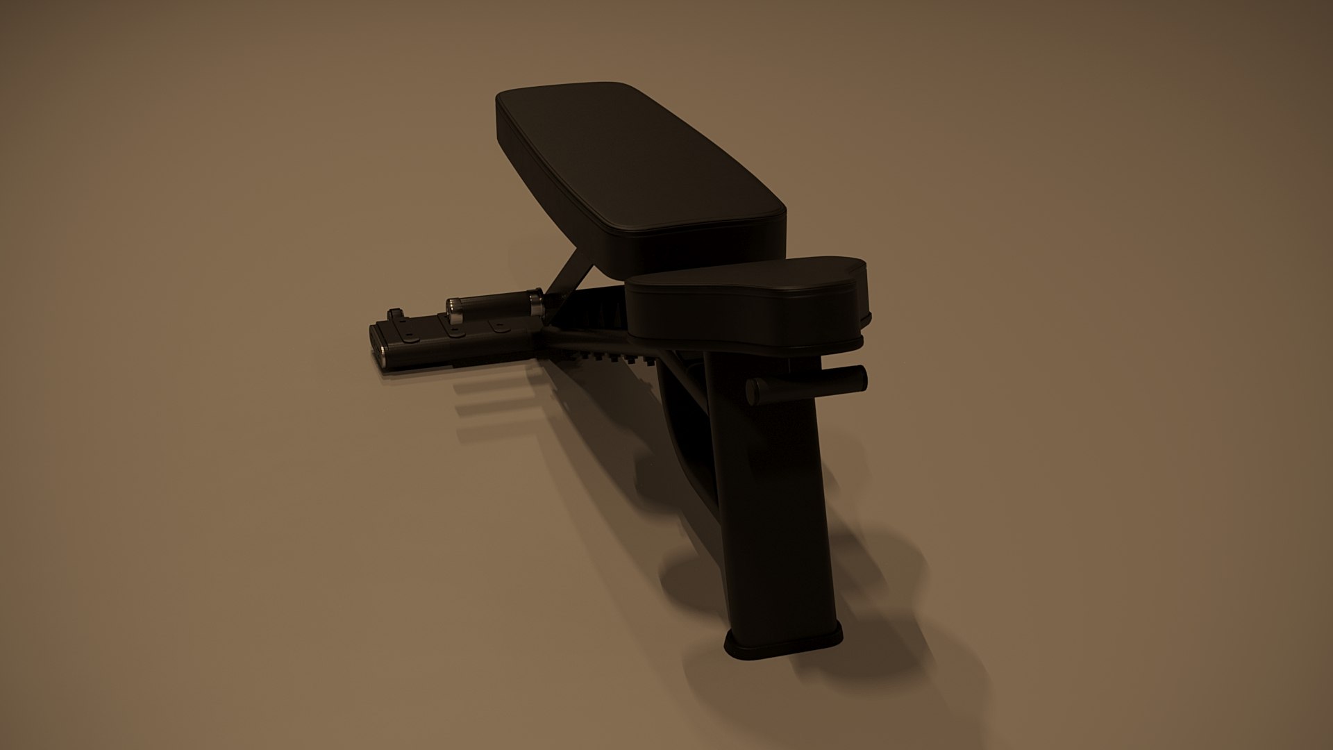 3D Gym Bench Model - TurboSquid 2170250