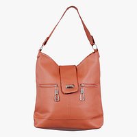 Orange Leather Handbag Remastered