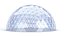 3D geodesic medium dome