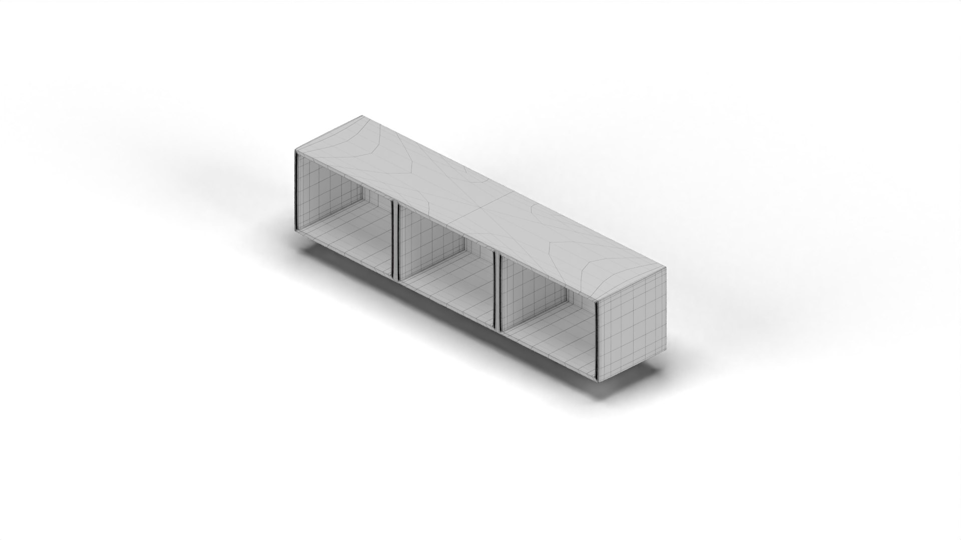 Simple TV Stand Model - TurboSquid 1954148