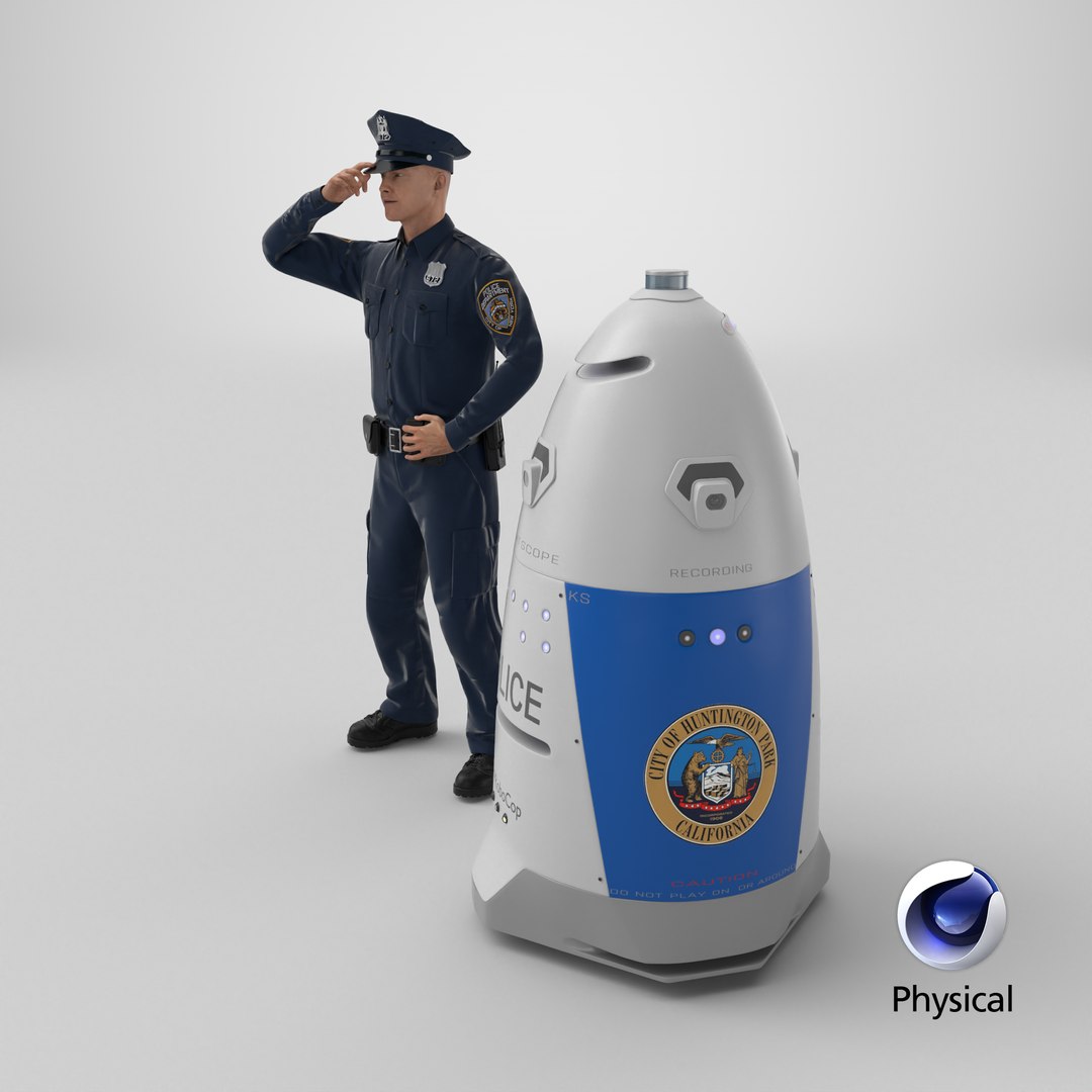 K5 Security Robot and Policeman 3D model https://p.turbosquid.com/ts-thumb/ai/3fRU6I/Py/stemcell_cinema_4d_physical_render/png/1735916460/1920x1080/fit_q87/2f1fb3bfc5b453d788381fdb3511746825294b4c/stemcell_cinema_4d_physical_render.jpg