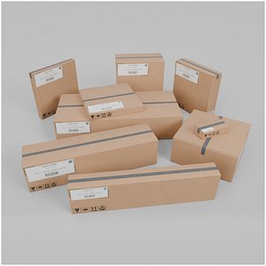 Designer Box Collection - Rigged and Customizable Set