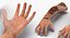 Man Hands with Handcuffs Collection