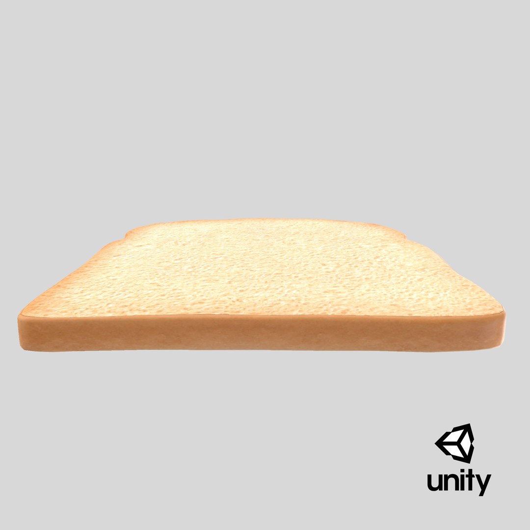 toast bread slice 3D https://p.turbosquid.com/ts-thumb/ai/FhZ0N9/qEFJ5NES/unity_capture/png/1526656194/1920x1080/fit_q87/65971a653b668843107513079cd83195f8bb1629/unity_capture.jpg
