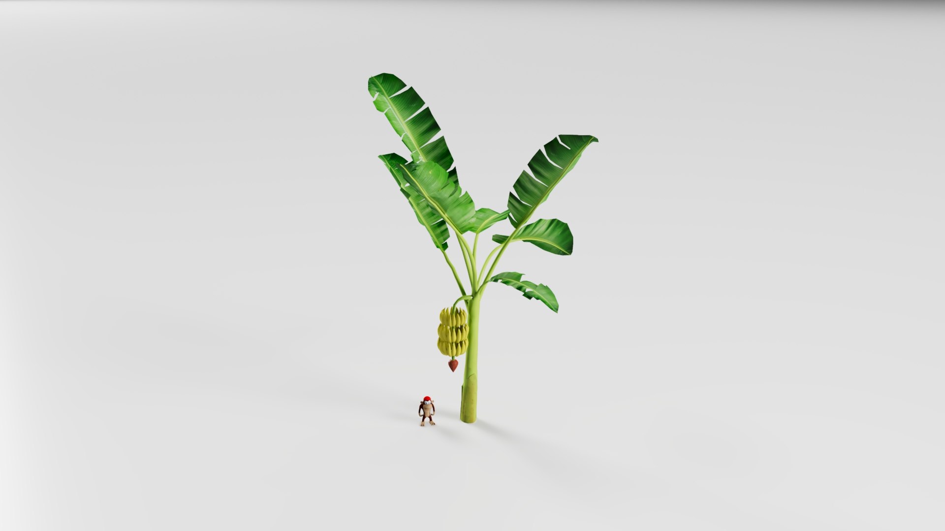 3D Model Banana Tree - TurboSquid 2022256