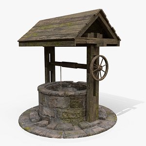 Medieval Well 3D model