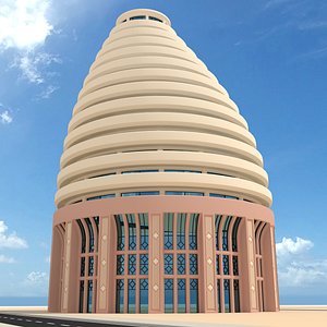 round high rise building