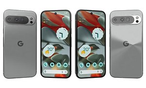 Google Pixel 9 Pro XL Hazel 3D