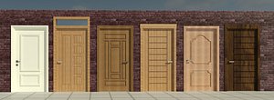3D revit door