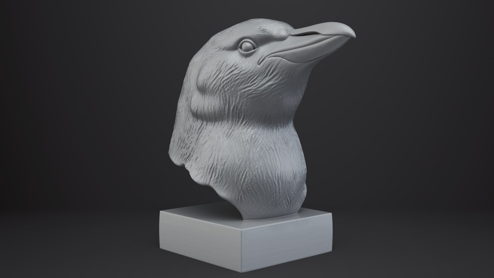 Penguin Bust - Animal Figurine 3D https://p.turbosquid.com/ts-thumb/ai/STg82F/0Q/008/png/1762841584/1920x1080/fit_q87/42b456e9a72f254490b15a129996ef9c43bd234f/008.jpg