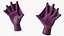 Power Swimming Gloves Rigged for Cinema 4D