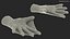 Power Swimming Gloves Rigged for Cinema 4D