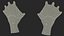 Power Swimming Gloves Rigged for Cinema 4D