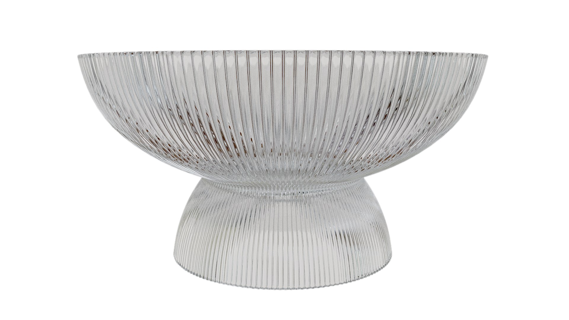Ripple Glass Bowl 3D Model - TurboSquid 2379144