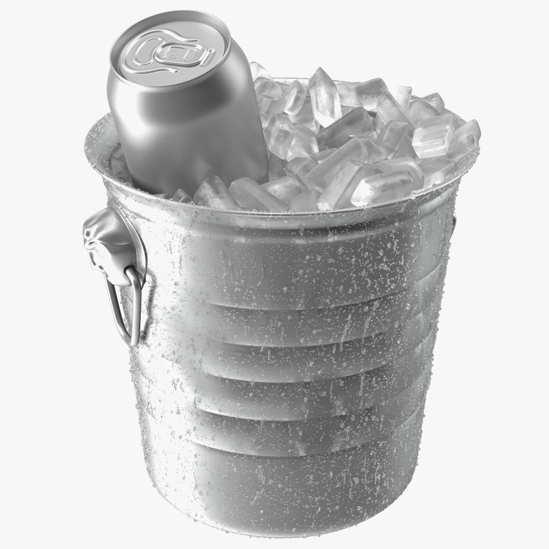 Ice Bucket Soda 3D model preview