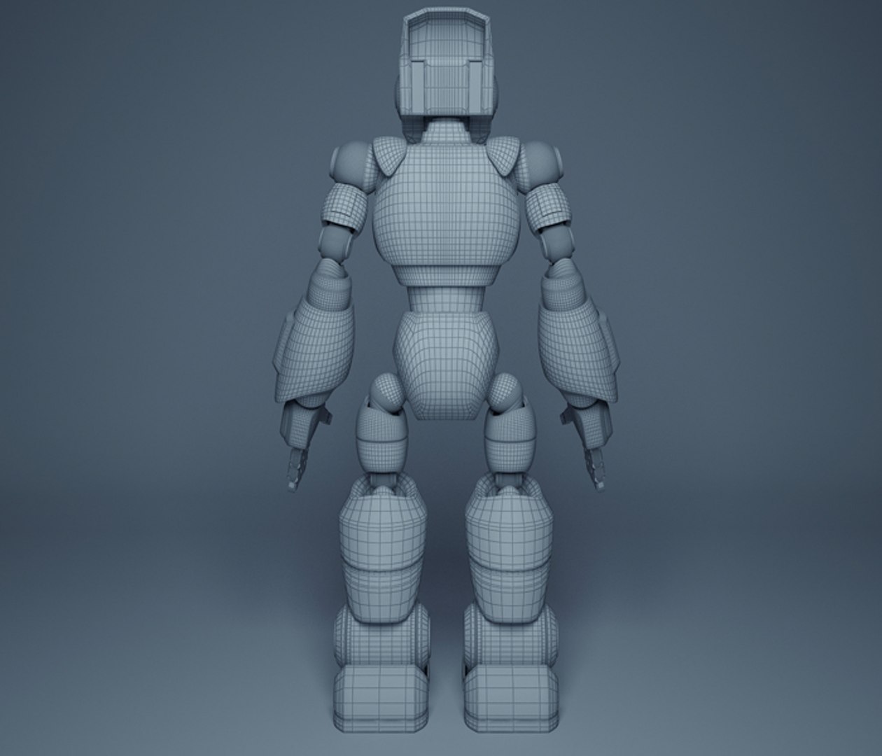 Female Robot 3d Model - Turbosquid 1500087