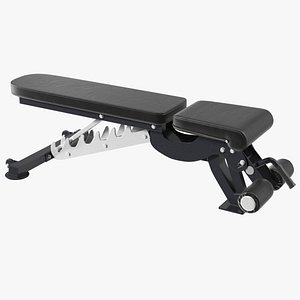 Adjustable Bench Press Black