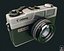 Câmera Canonet Lowpoly Gameready PBR