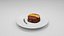 Filet mignon Low-poly 3D model