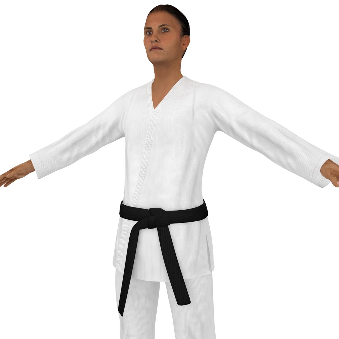 3D rigged karate - TurboSquid 1361668