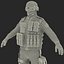 SWAT Policeman Rigged for Maya